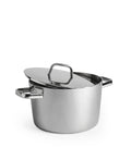 Olla con tapa 3,6 Litros Triply Acero Inoxidable