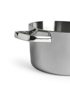 Olla con tapa 3,6 Litros Triply Acero Inoxidable