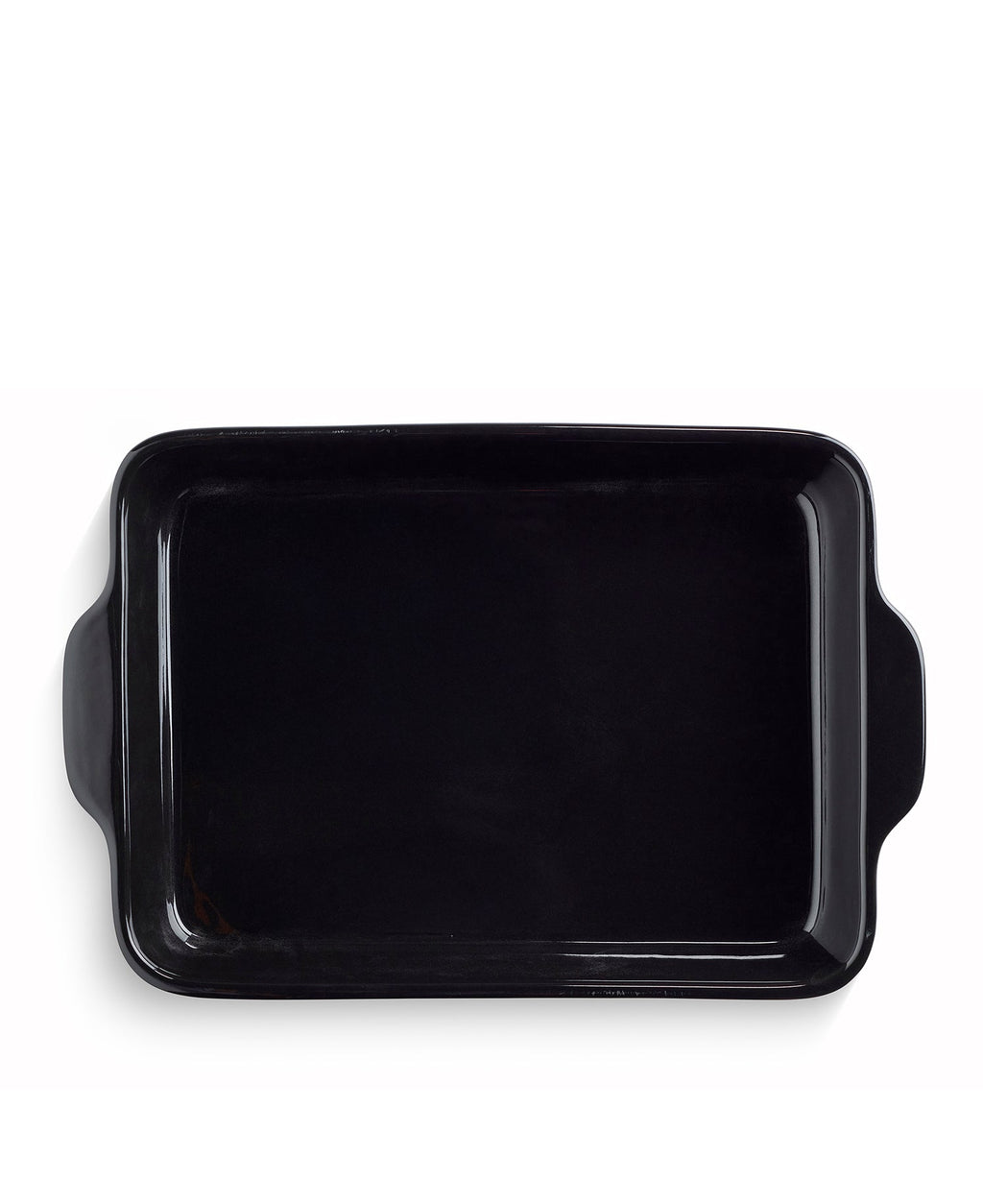 Set de 2 Fuentes para Horno Negro Brillante