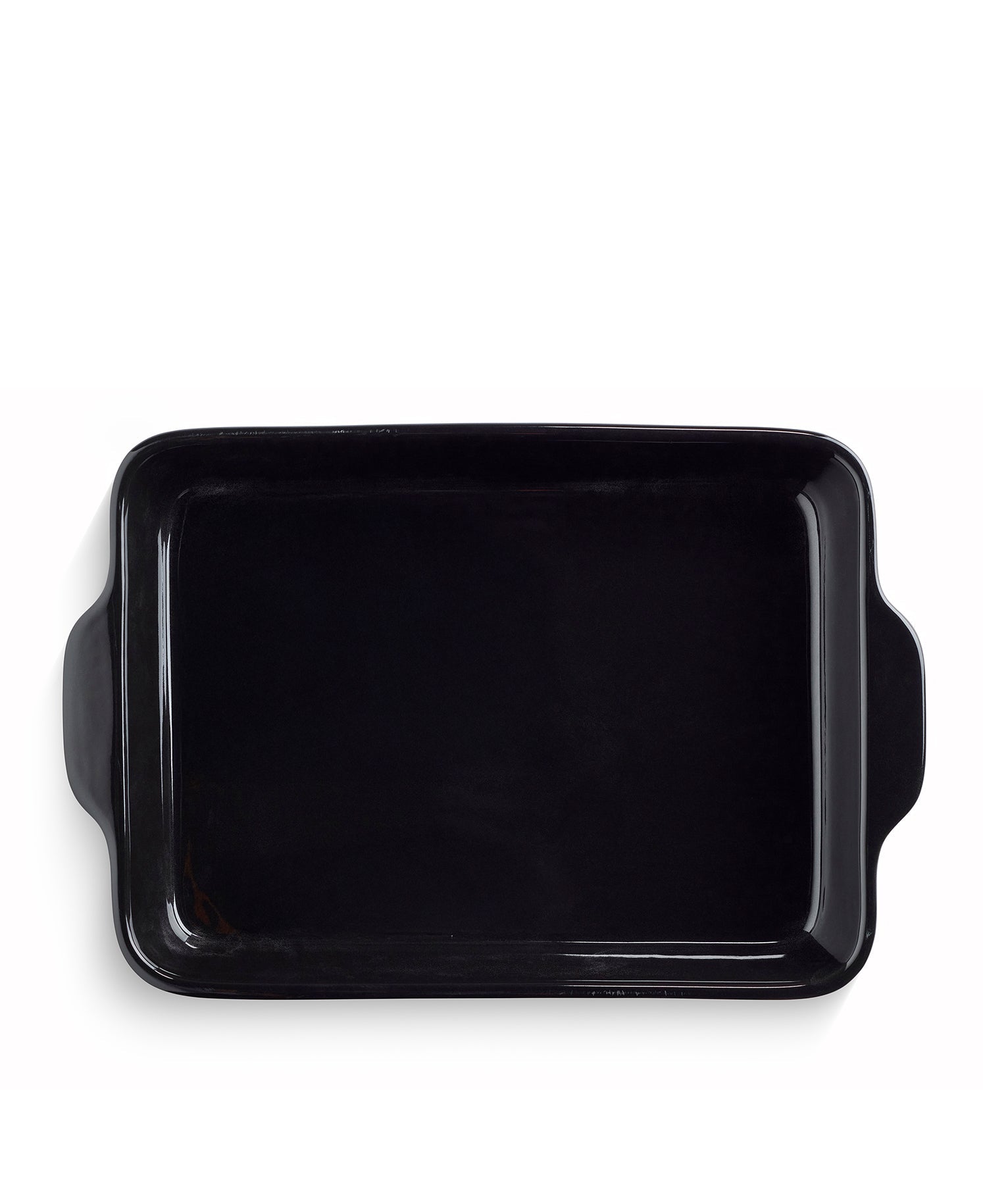 Set de 2 Fuentes para Horno Negro Brillante