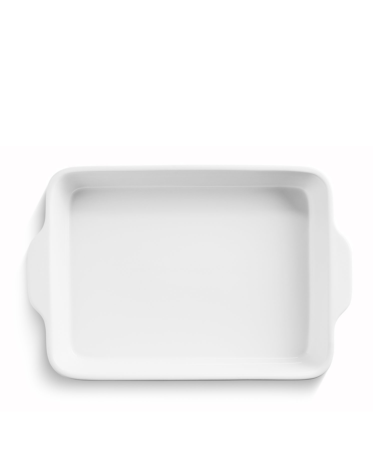 Set de 2 Fuentes para Horno Blanco Brillante