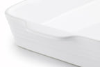 Set de 2 Fuentes para Horno Blanco Brillante