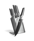 Set Premium de Cuchillos con Taco de Acero Inoxidable – 5 Piezas