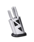 Set de Cuchillos con Taco de Cocina – 5 Piezas en Acero Inoxidable