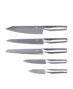 Set de Cuchillos con Taco de Cocina – 5 Piezas en Acero Inoxidable