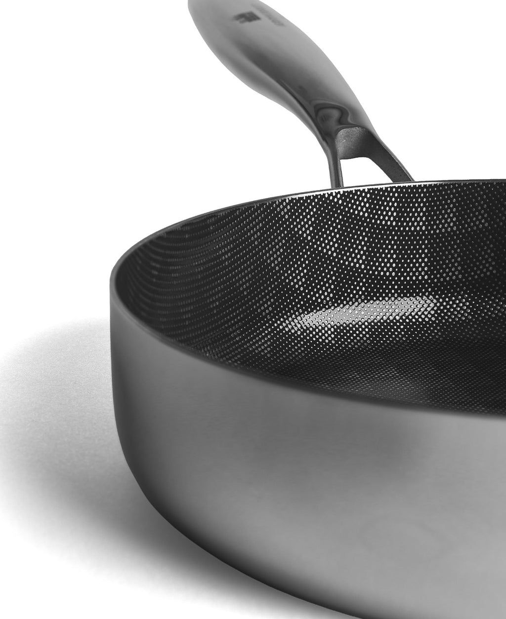 Sartén Sauté 28 cm de diametro de Acero Inoxidable con Revestimiento Cerámico
