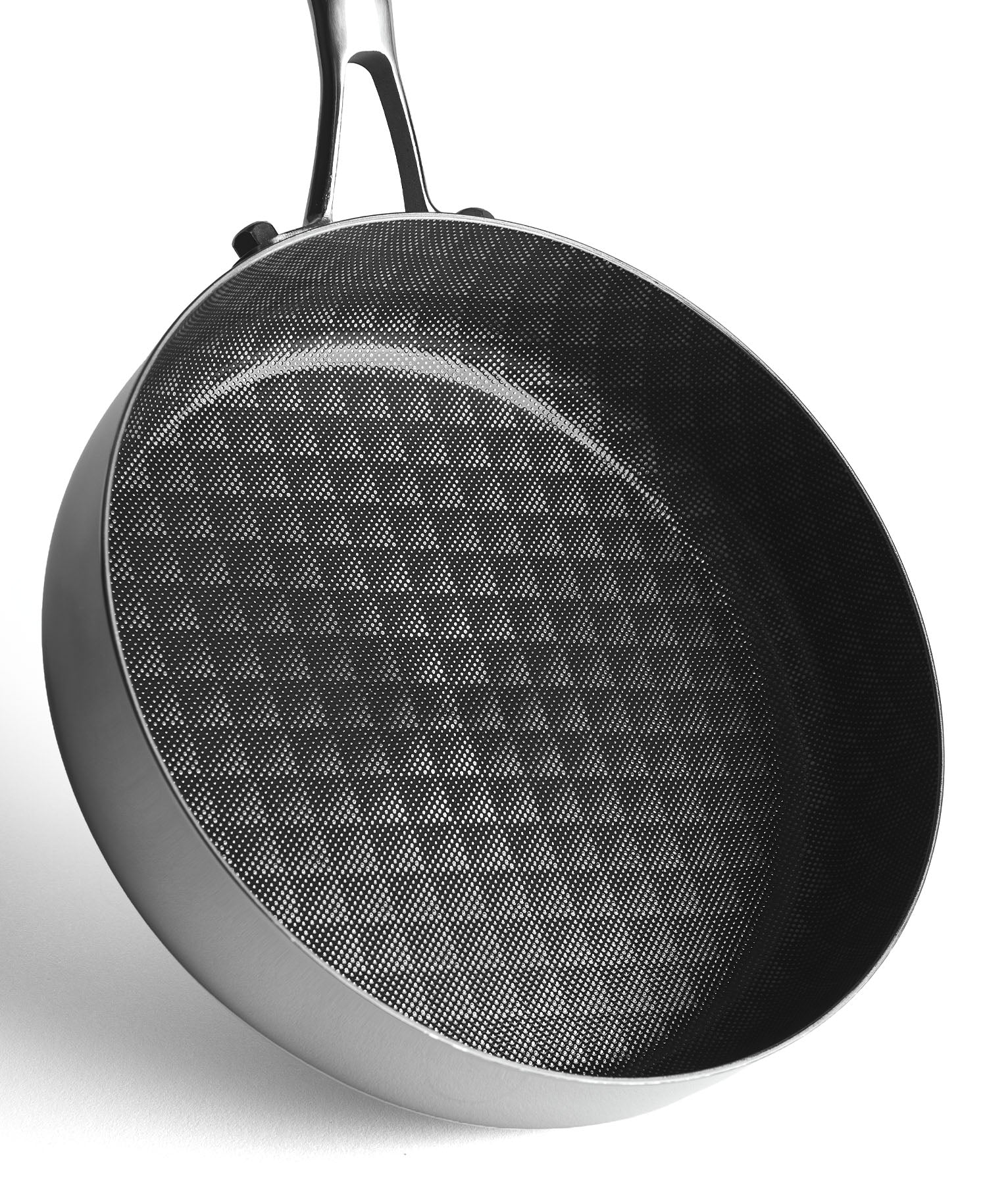 Sartén Sauté 28 cm de diametro de Acero Inoxidable con Revestimiento Cerámico