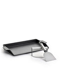 Kit Plancha Hierro Fundido Burger & Grill Negra 40x25 cm