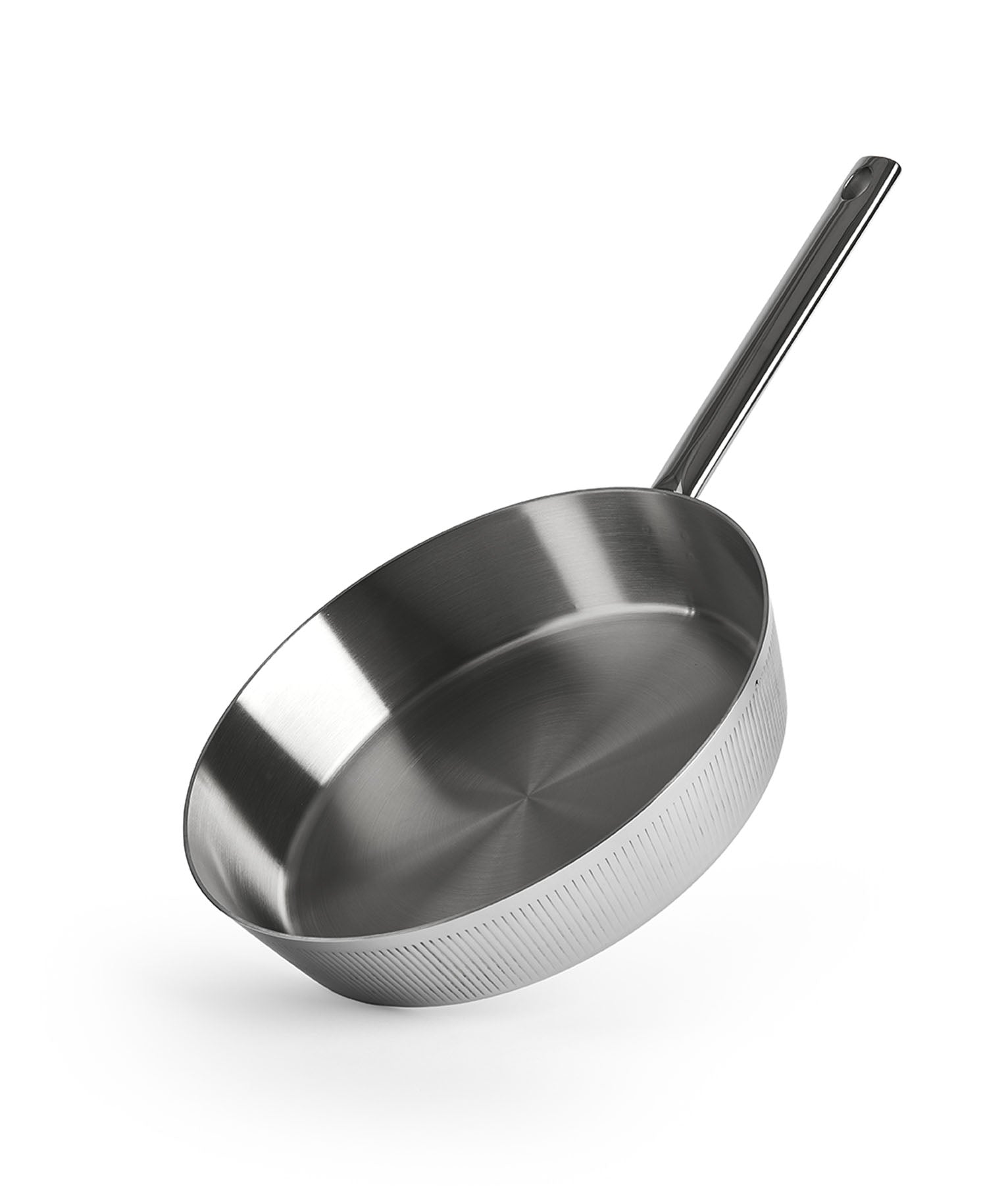 Batería de Cocina 4 piezas Triply Acero Inoxidable