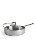 Sartén Sauté con Tapa 28 cm de diametro Triply Acero Inoxidable