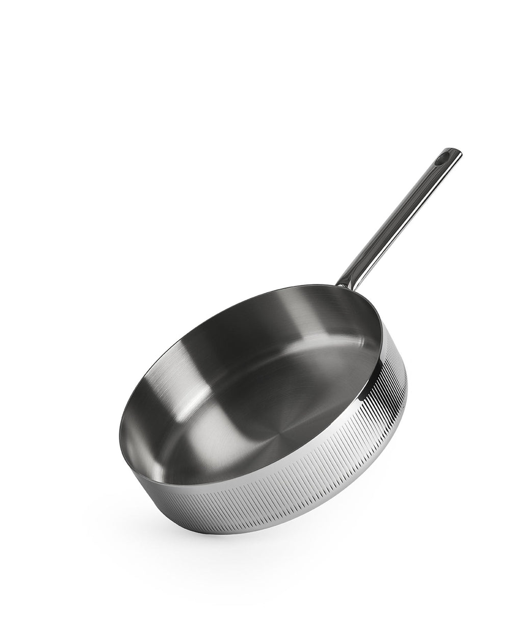 Sartén Sauté con Tapa 28 cm de diametro Triply Acero Inoxidable