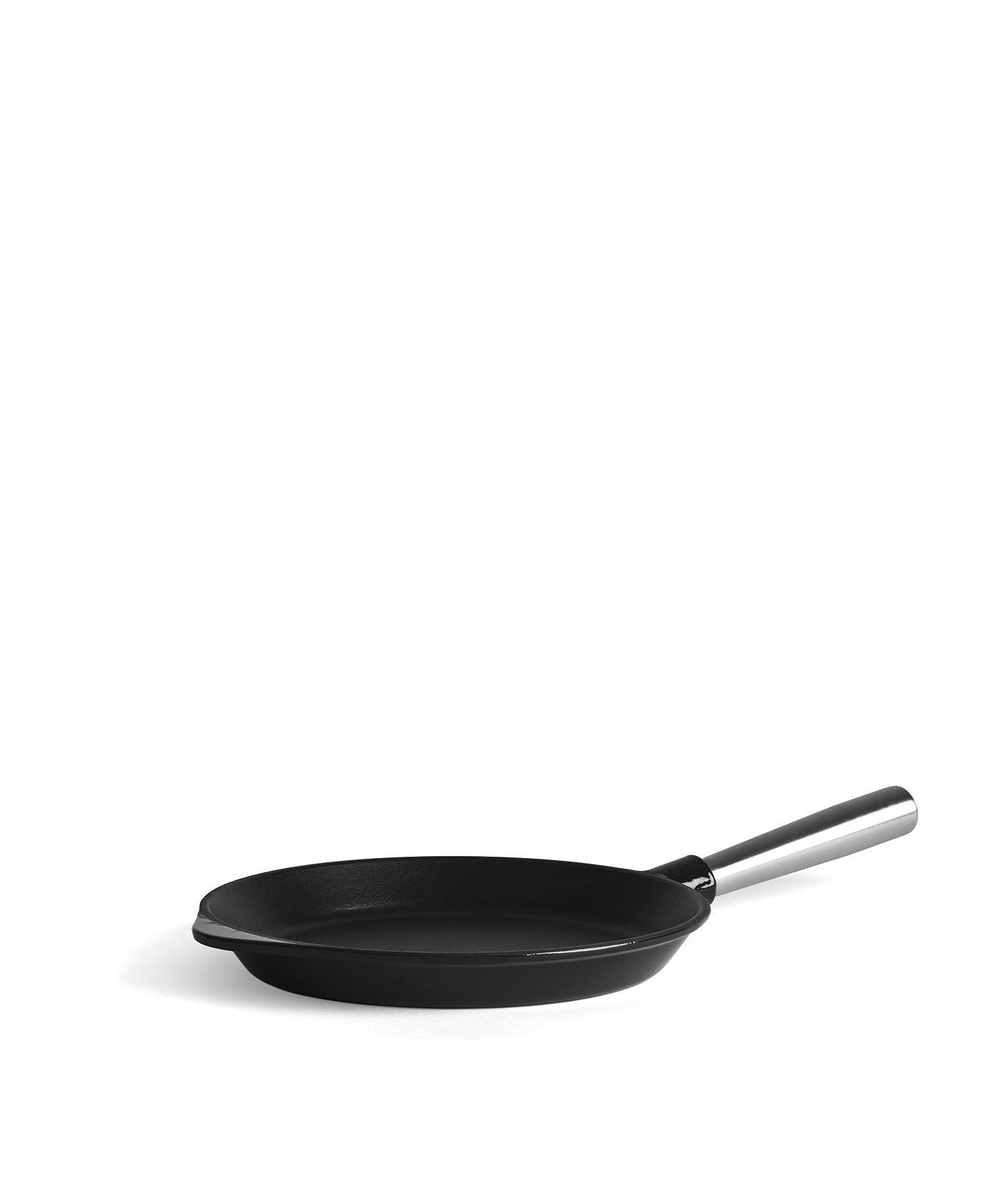 Sartén de Hierro Fundido 28 cm de diametro Negra con Mango Extraíble
