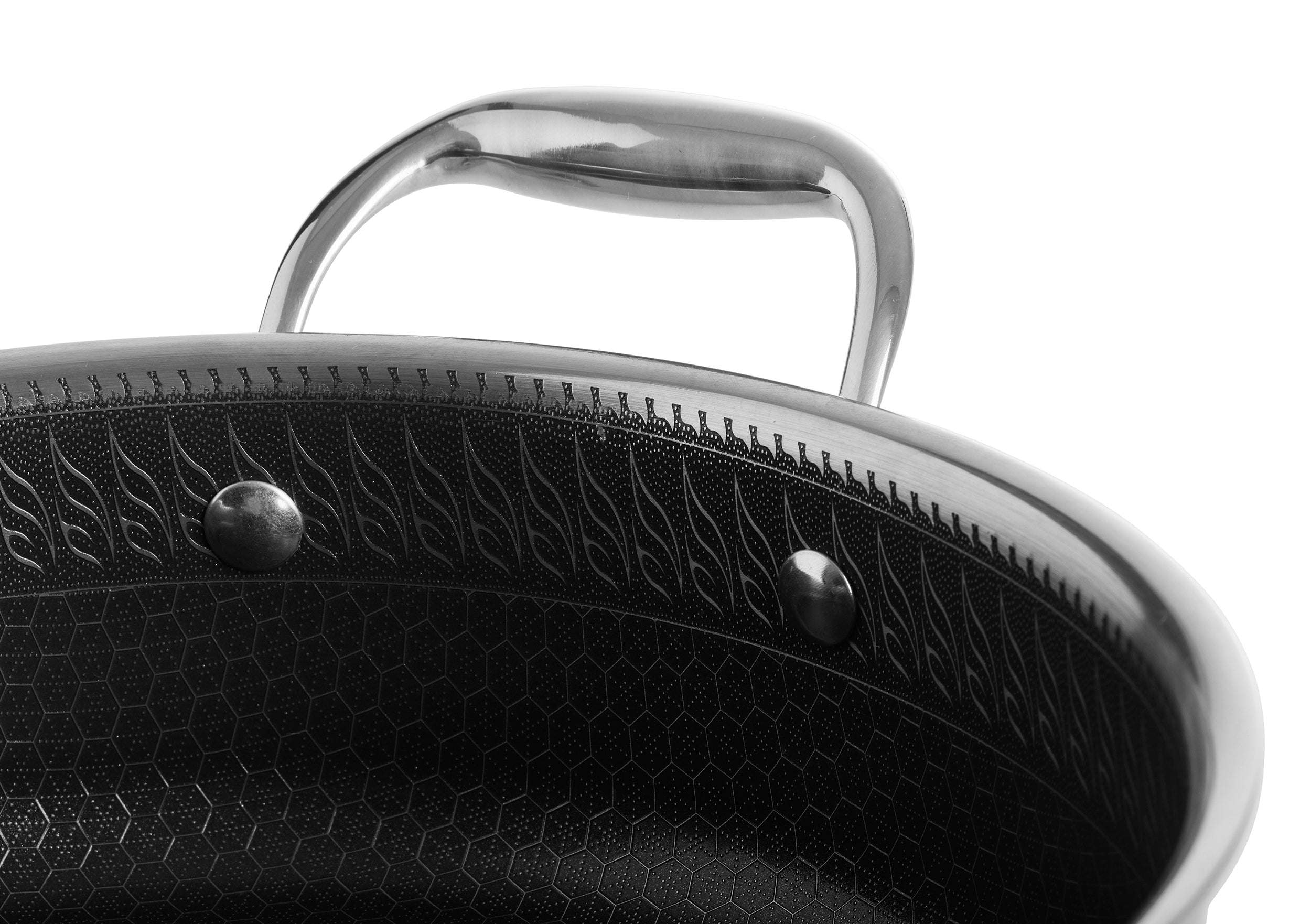 Olla Antiadherente Honeycomb con Tapa 26 cm de diametro