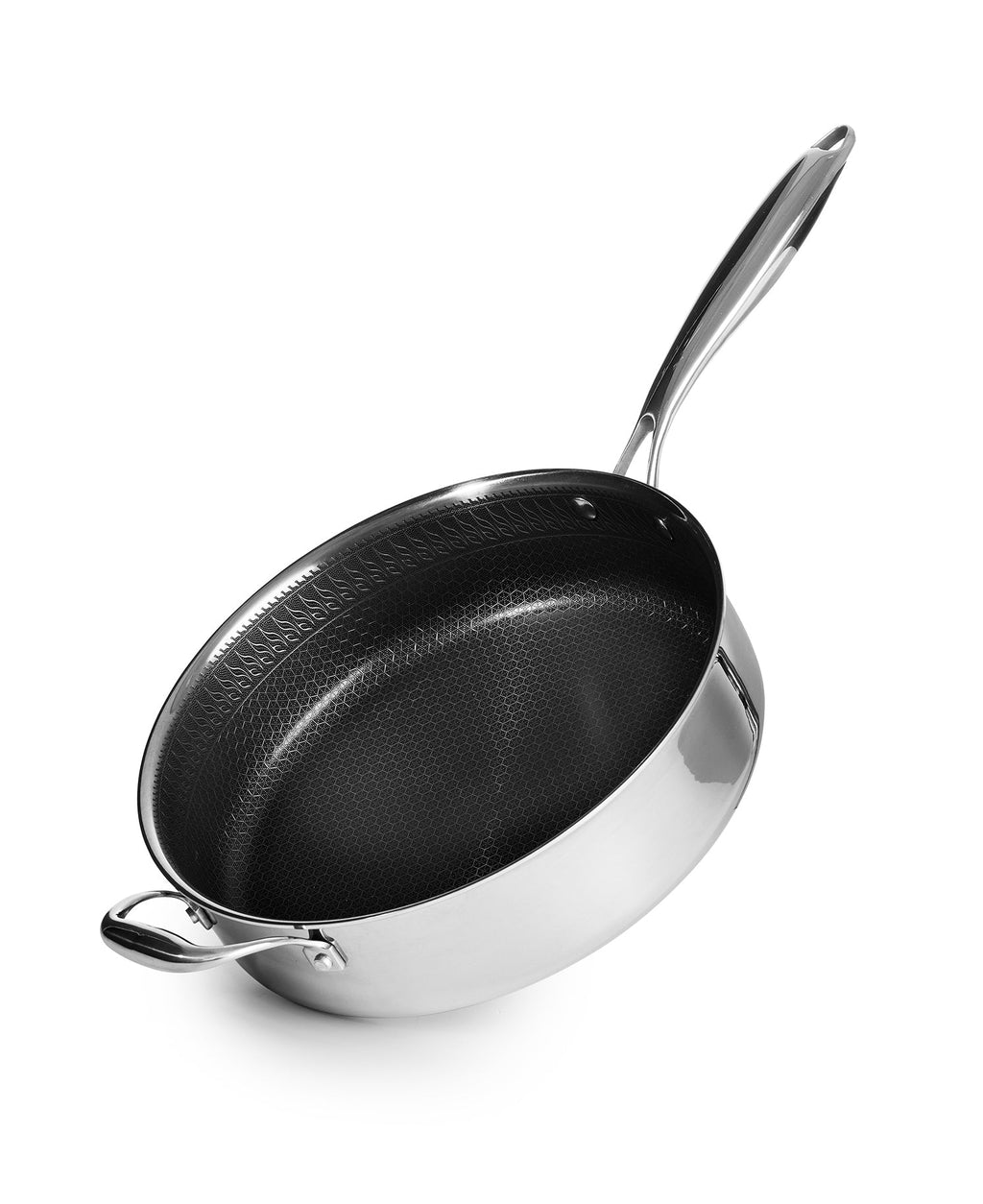 Sartén Sauté Antiadherente Honeycomb con Tapa 28 cm de diametro
