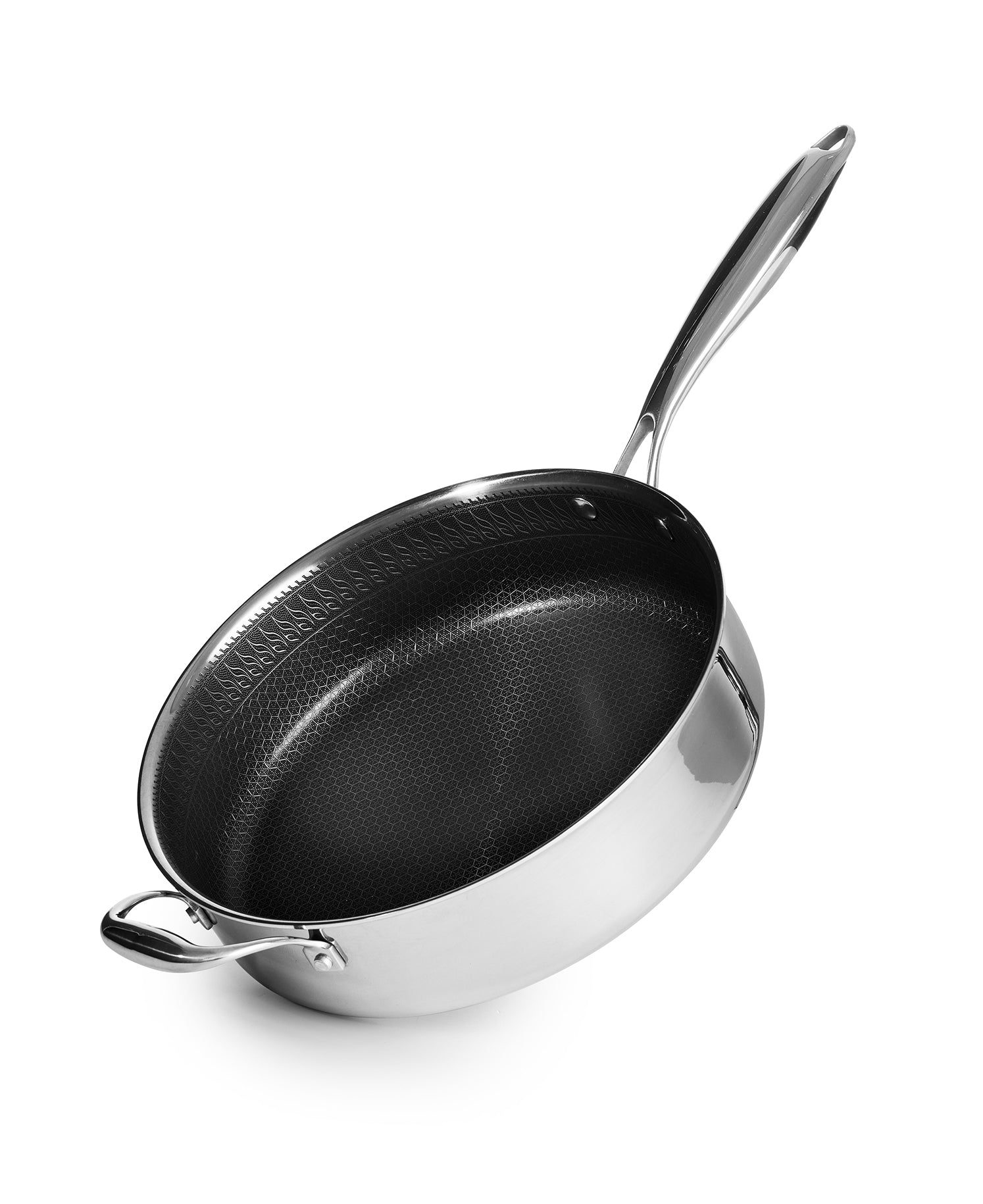 Sartén Sauté Antiadherente Honeycomb con Tapa 28 cm de diametro