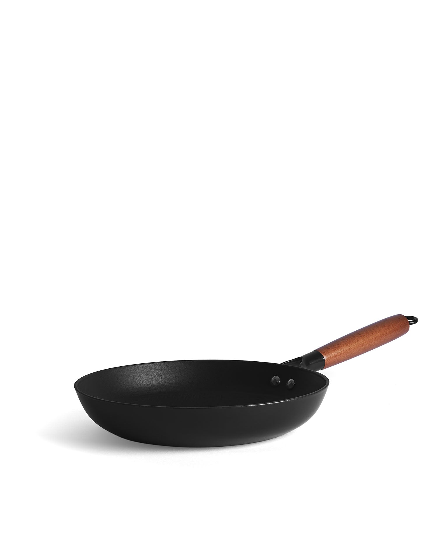 Sartén de Hierro Fundido Ligero 28 cm de diametro Negra