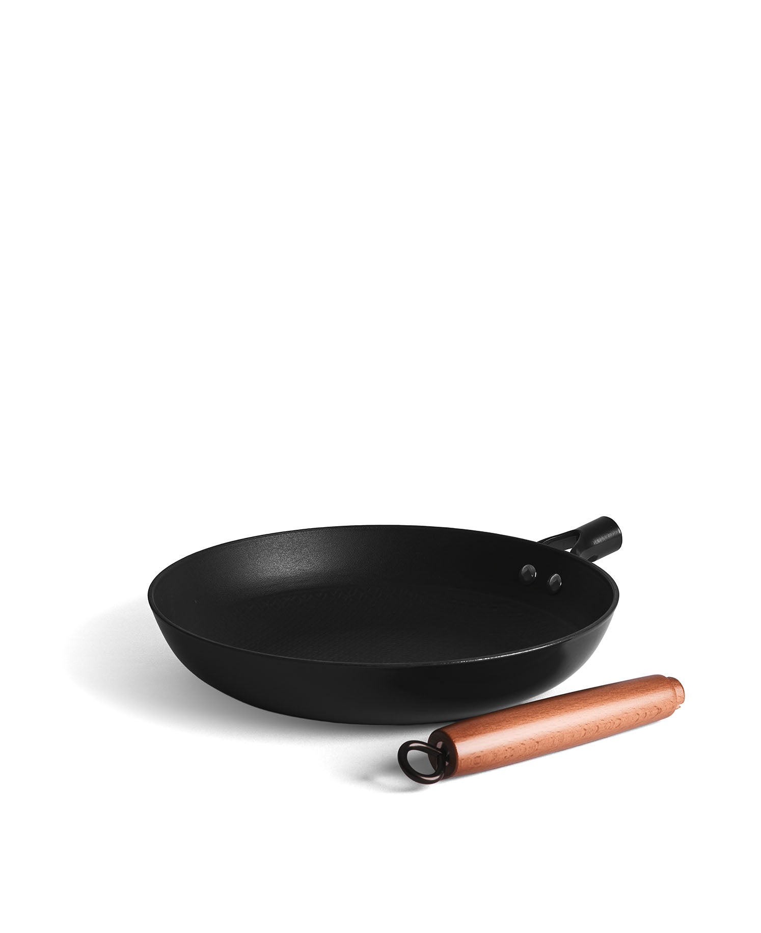 Sartén de Hierro Fundido Ligero 28 cm de diametro Negra