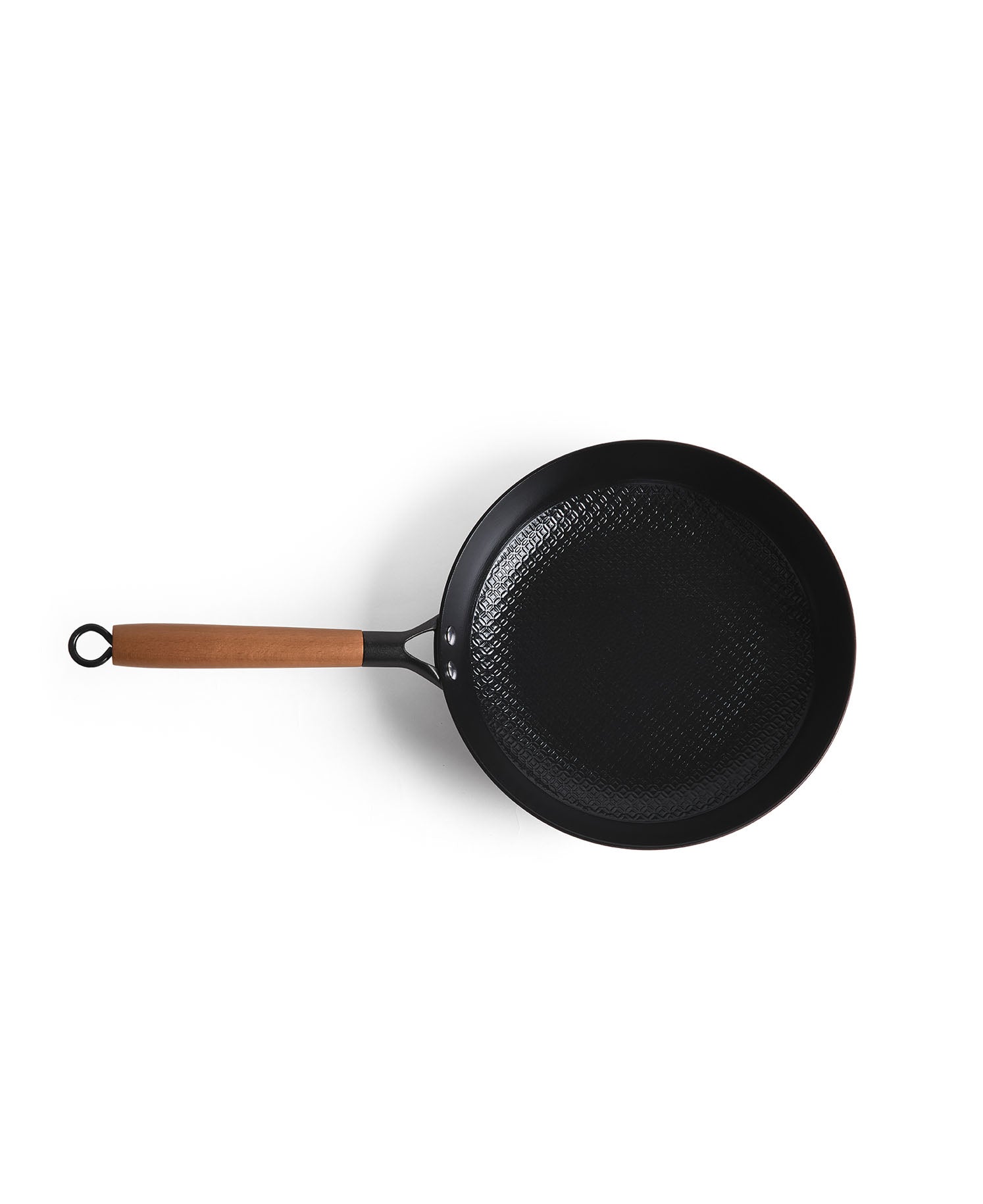 Sartén de Hierro Fundido Ligero 28 cm de diametro Negra