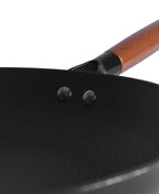 Sartén de Hierro Fundido Ligero 28 cm de diametro Negra