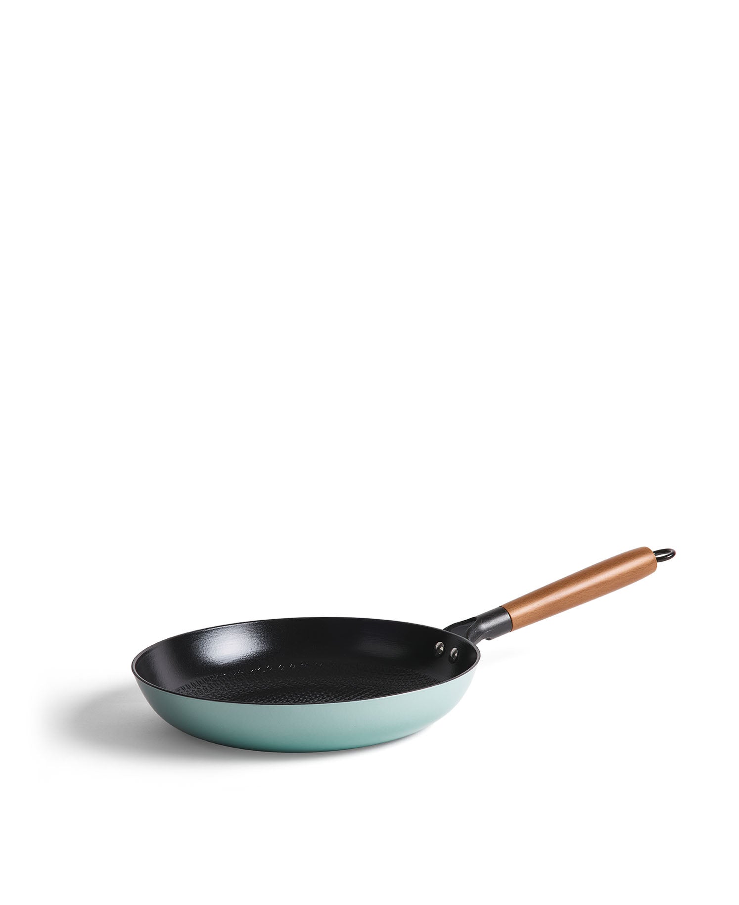Sartén de Hierro Fundido Ligero 28 cm de diametro Verde Retro
