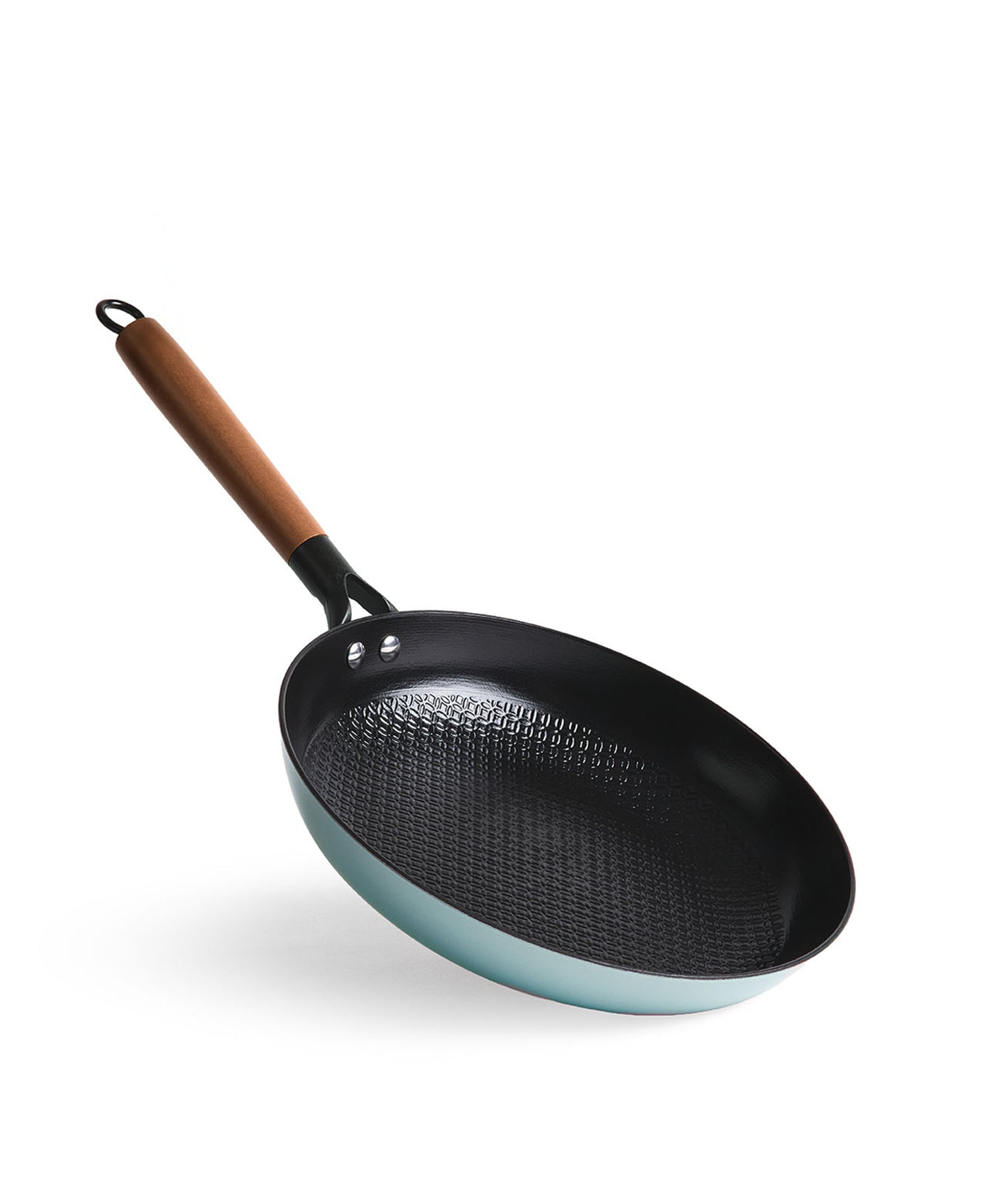 Sartén de Hierro Fundido Ligero 28 cm de diametro Verde Retro